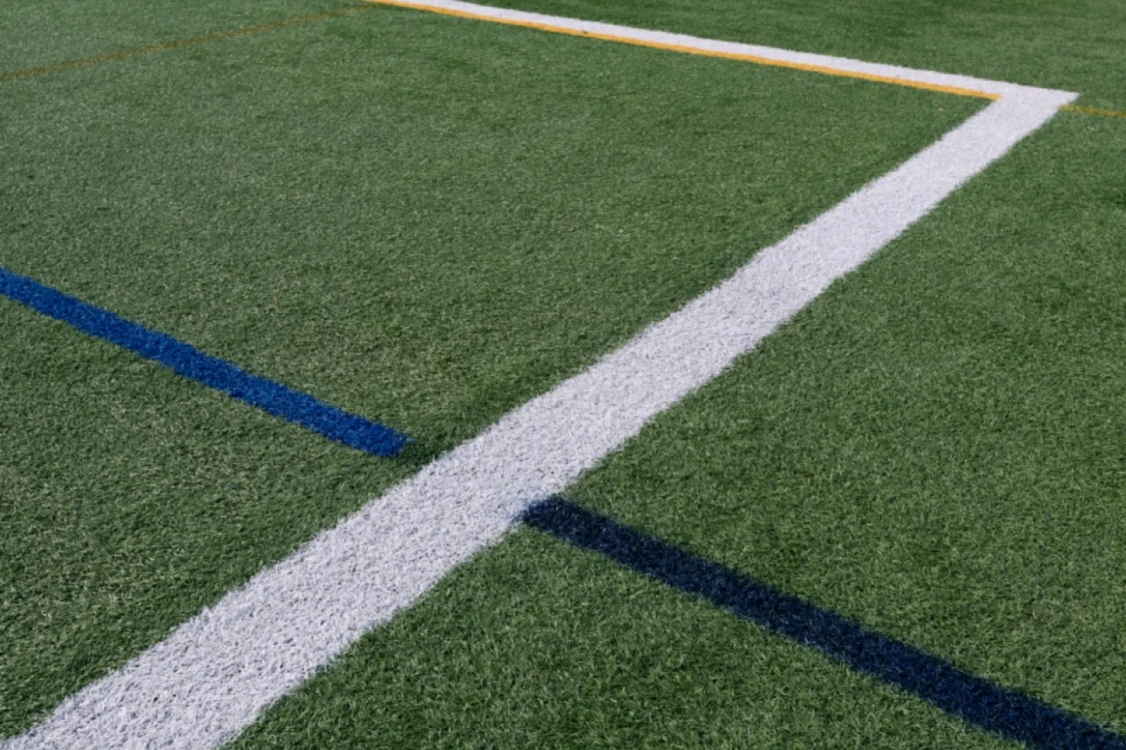 An athletics stadium track
