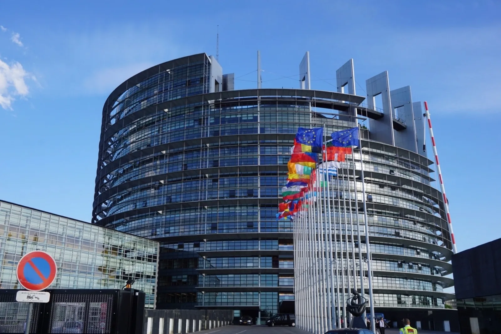 A parliament building